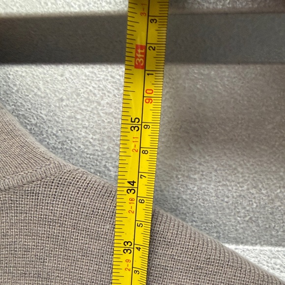 MM.LAFLEUR Women’s Open Front Midi Cardigan WOOL‎ SILK CASHMERE Luxe XL Lounge - Picture 11 of 11